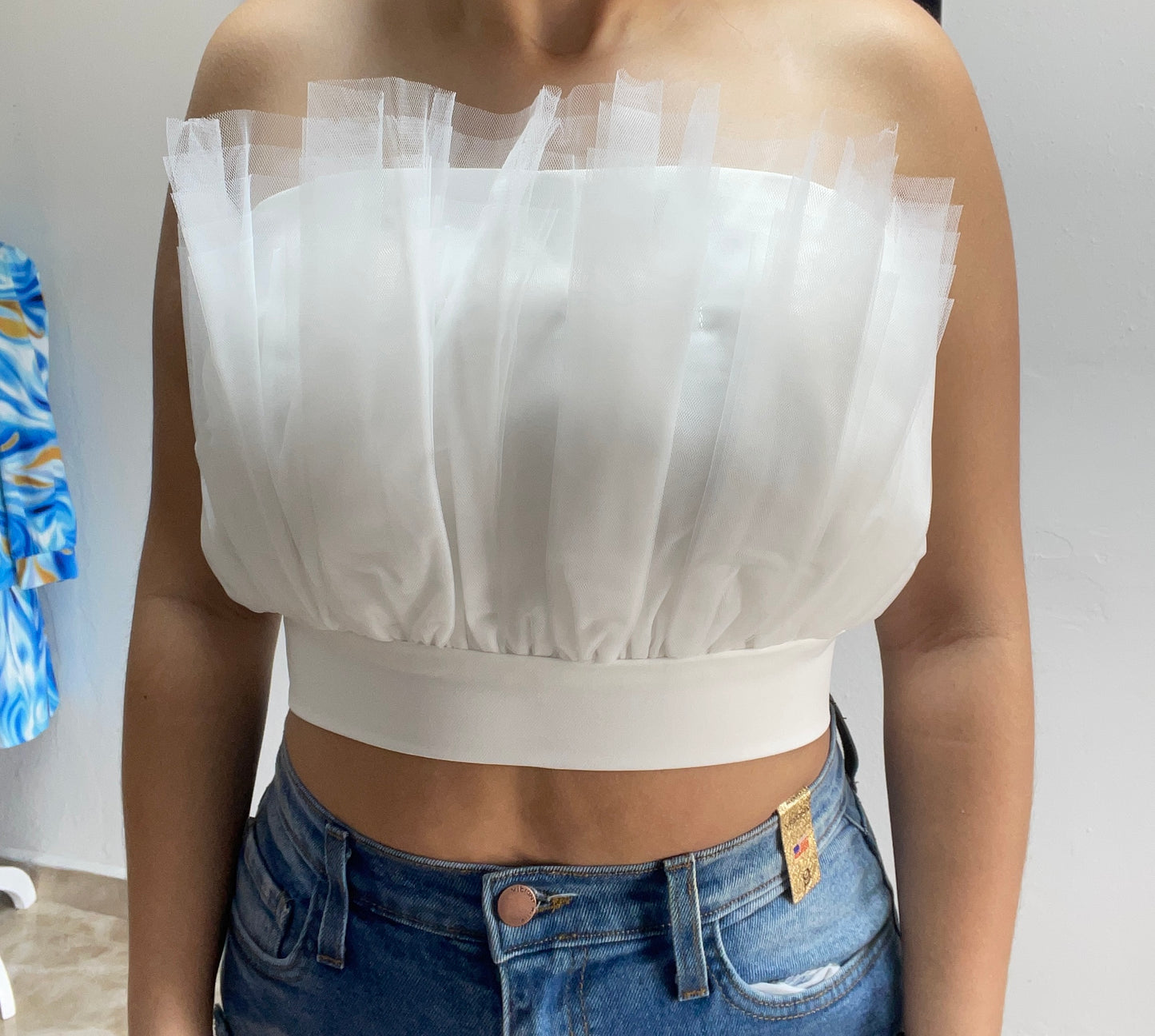Strapless Top