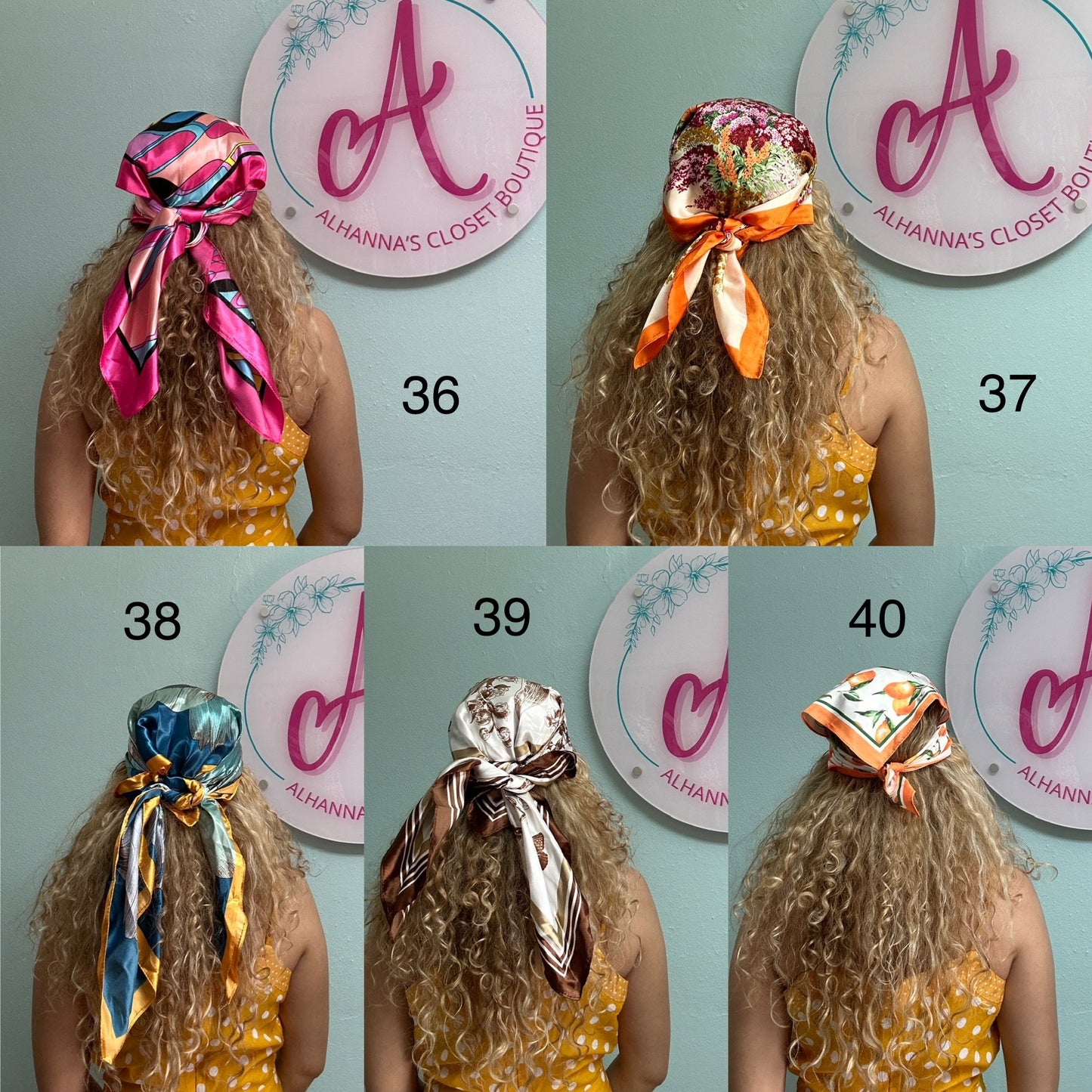 Variedad de Pañuelos