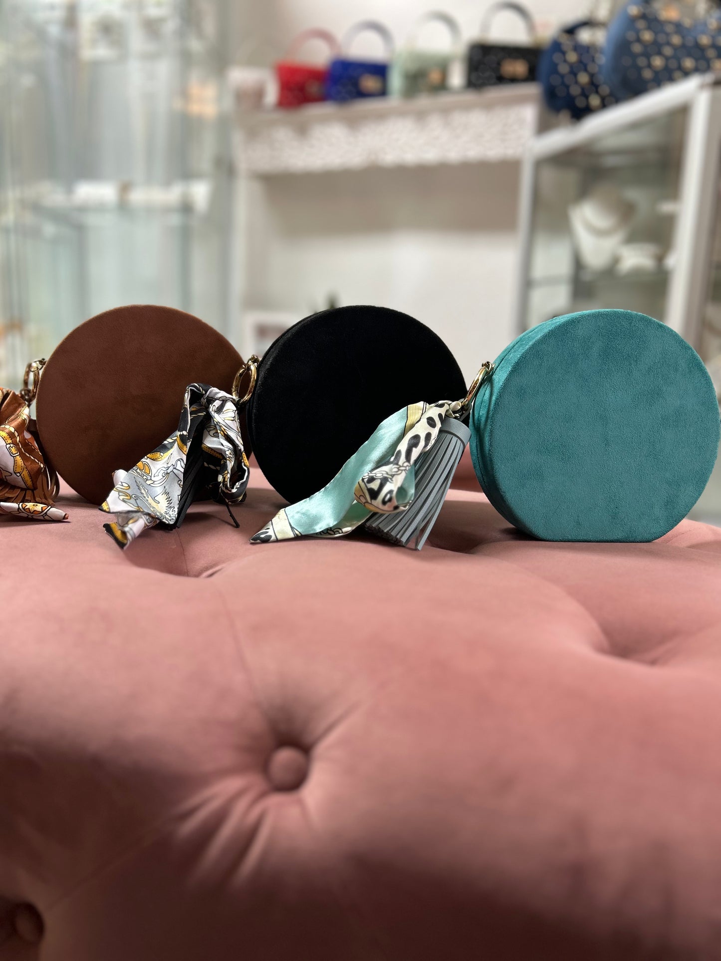 Velvet purse
