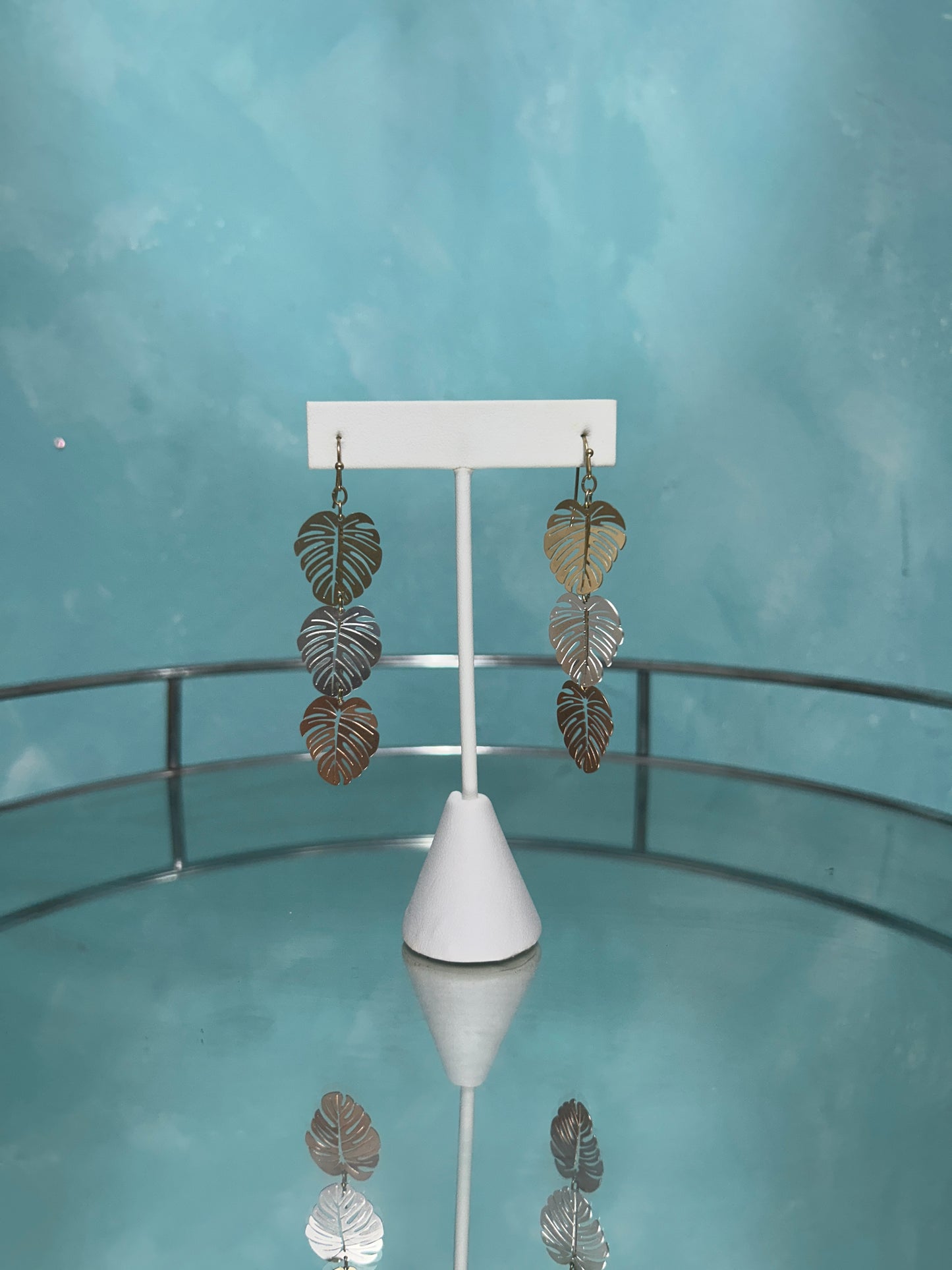 Hanging from leafs