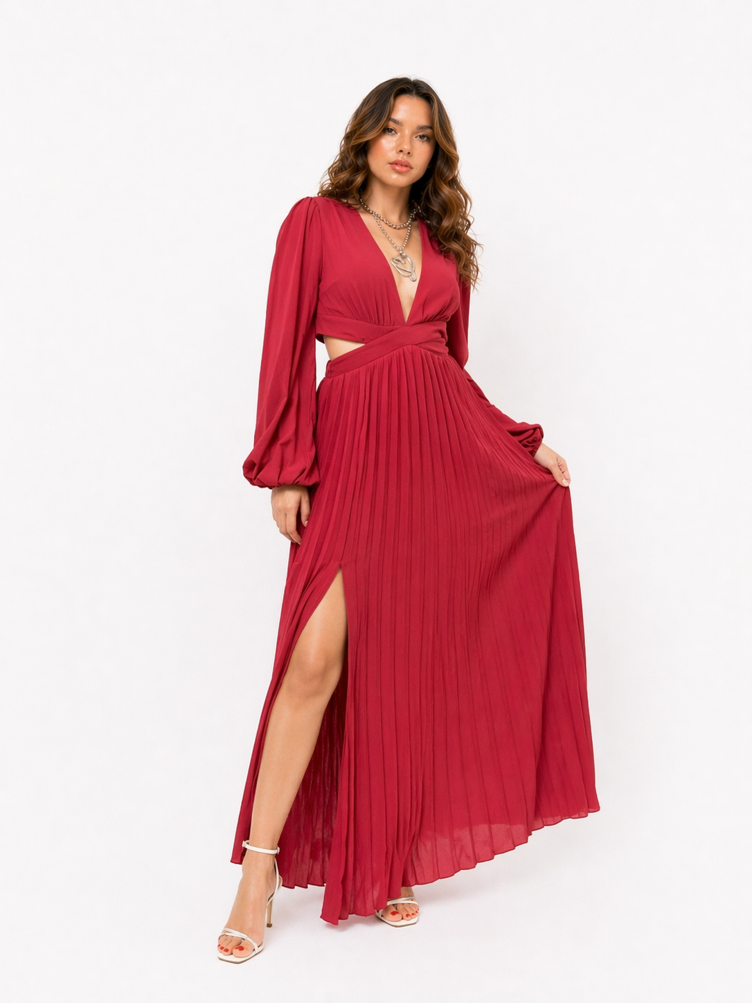 Red dress