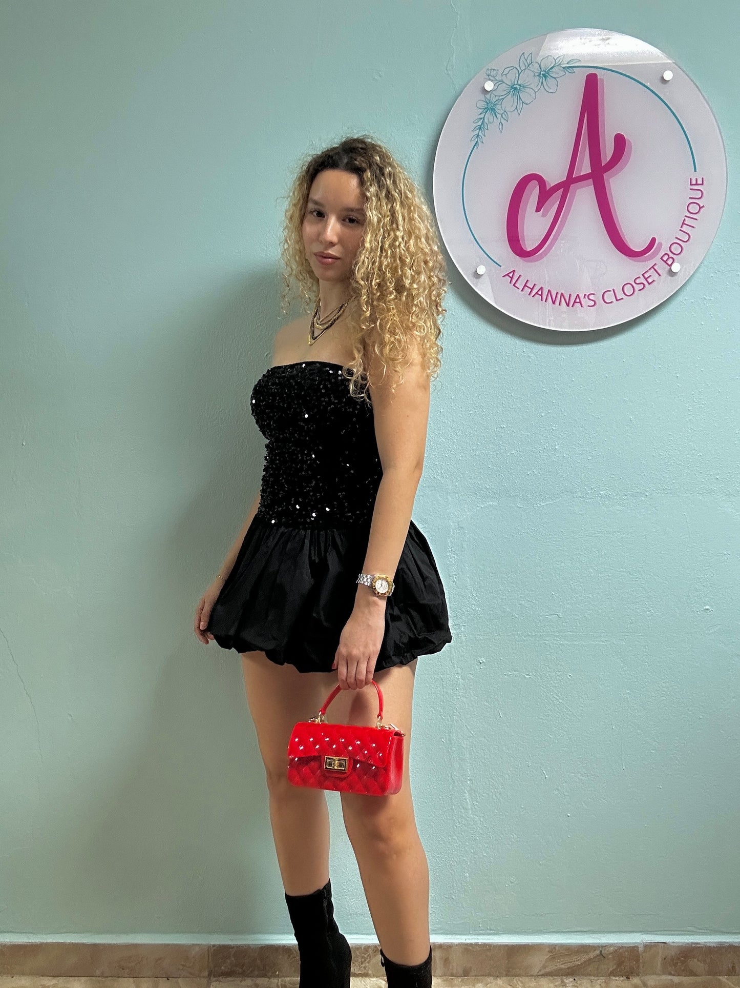 SPARKLY BUBBLE DRESS