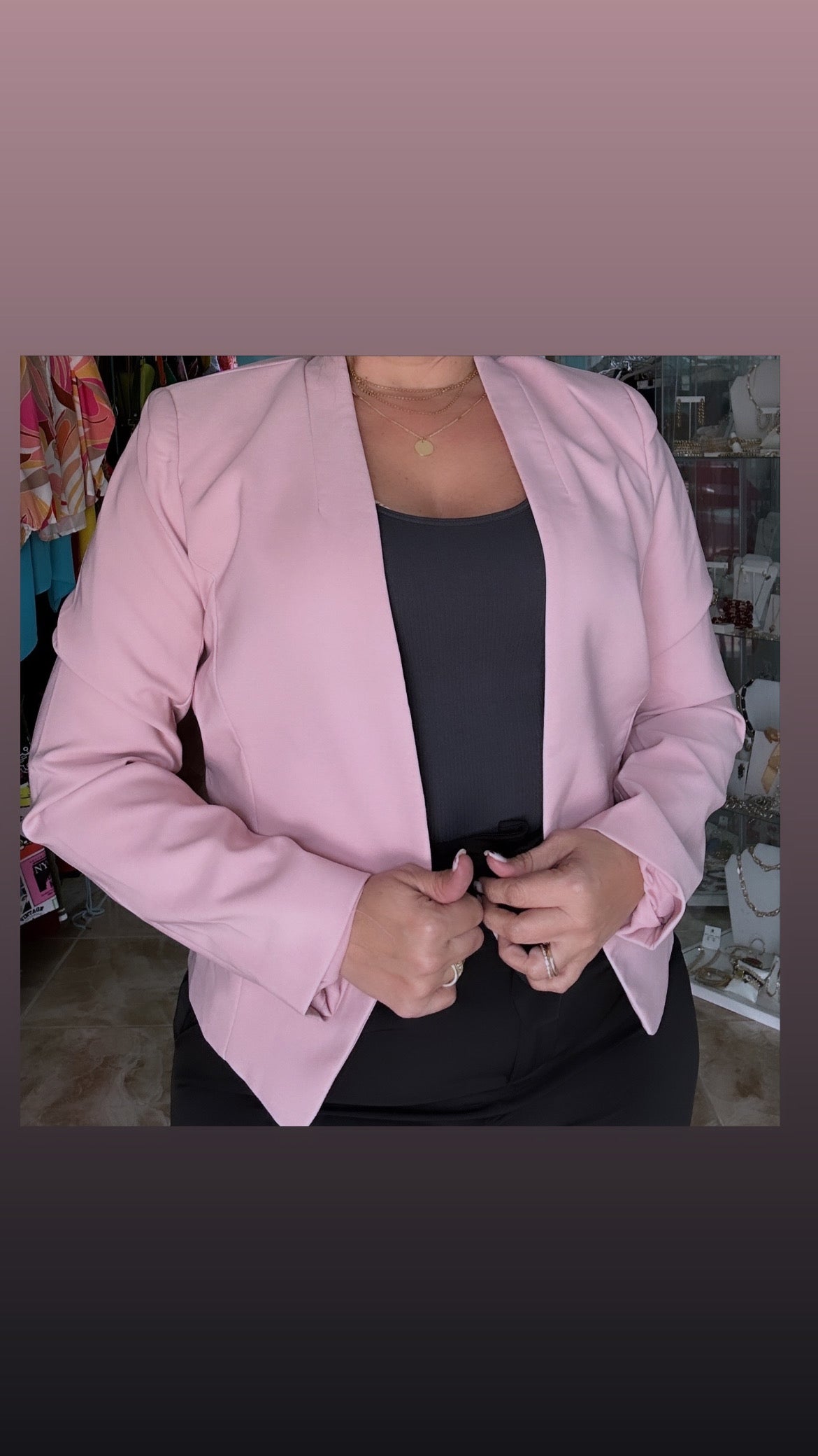 Light Pink Blazer
