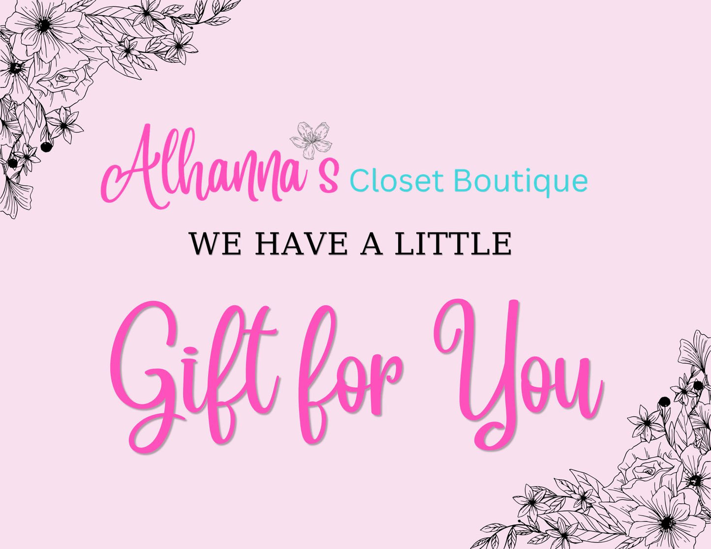 Alhanna's Closet Boutique Gift Card