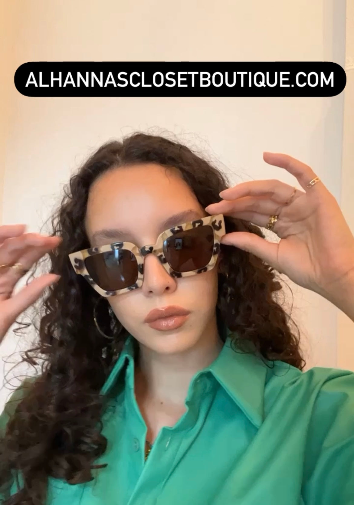 MR BOHO SUNGLASSES PRINT SQUARE