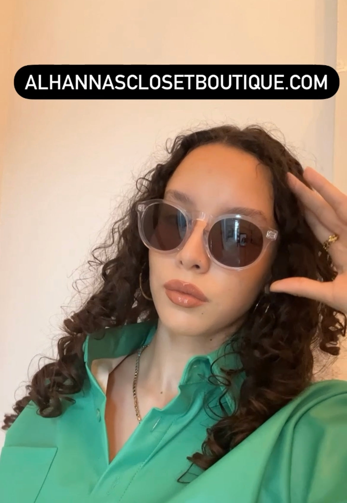 MR BOHO SUNGLASSES CLEAR