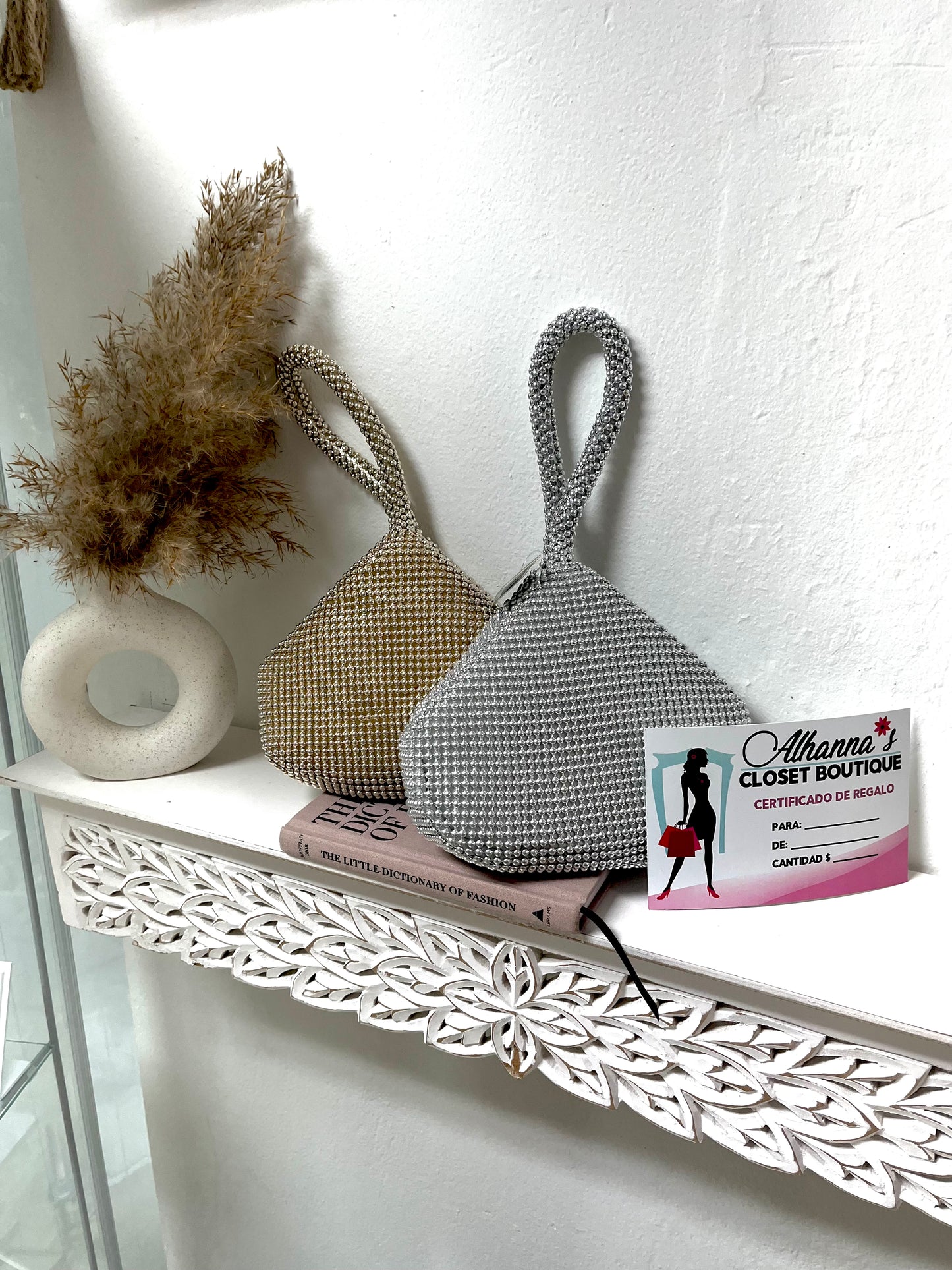 GOLD AND SILVER PURSE