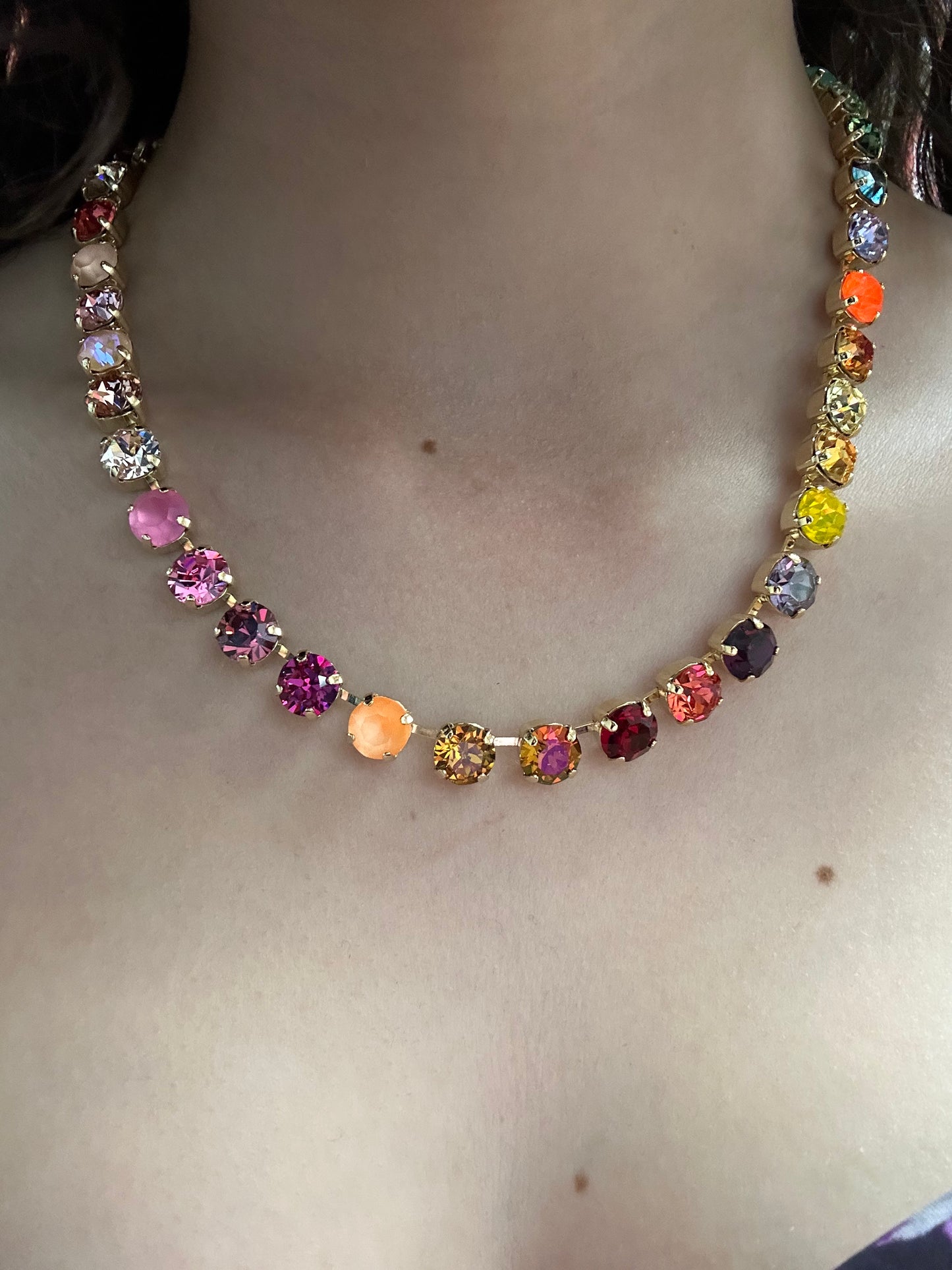 TOVA NECKLACE RAINBOW