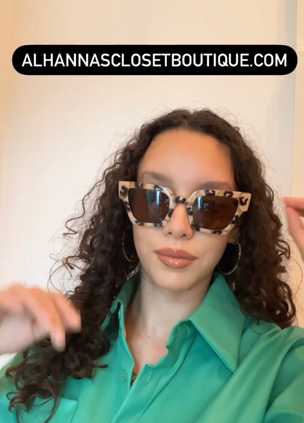 MR BOHO SUNGLASSES PRINT SQUARE