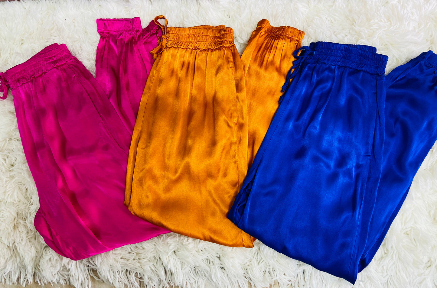 SATIN JOGGERS