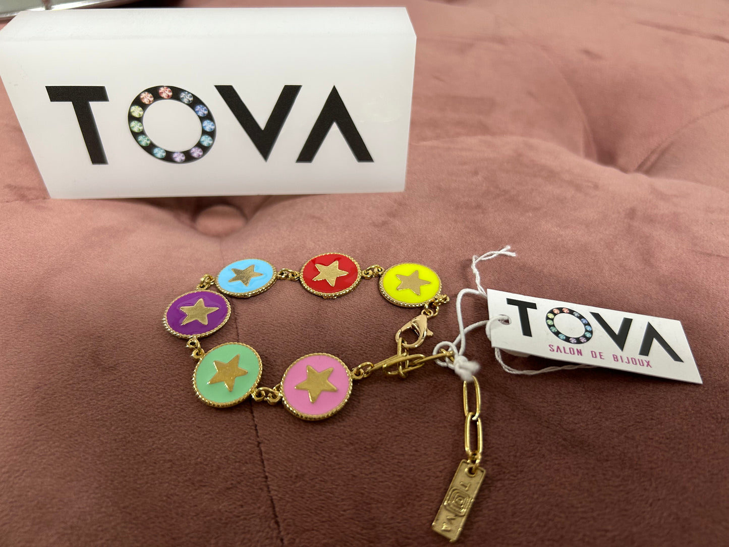TOVA MULTICOLOR STAR BRACELET