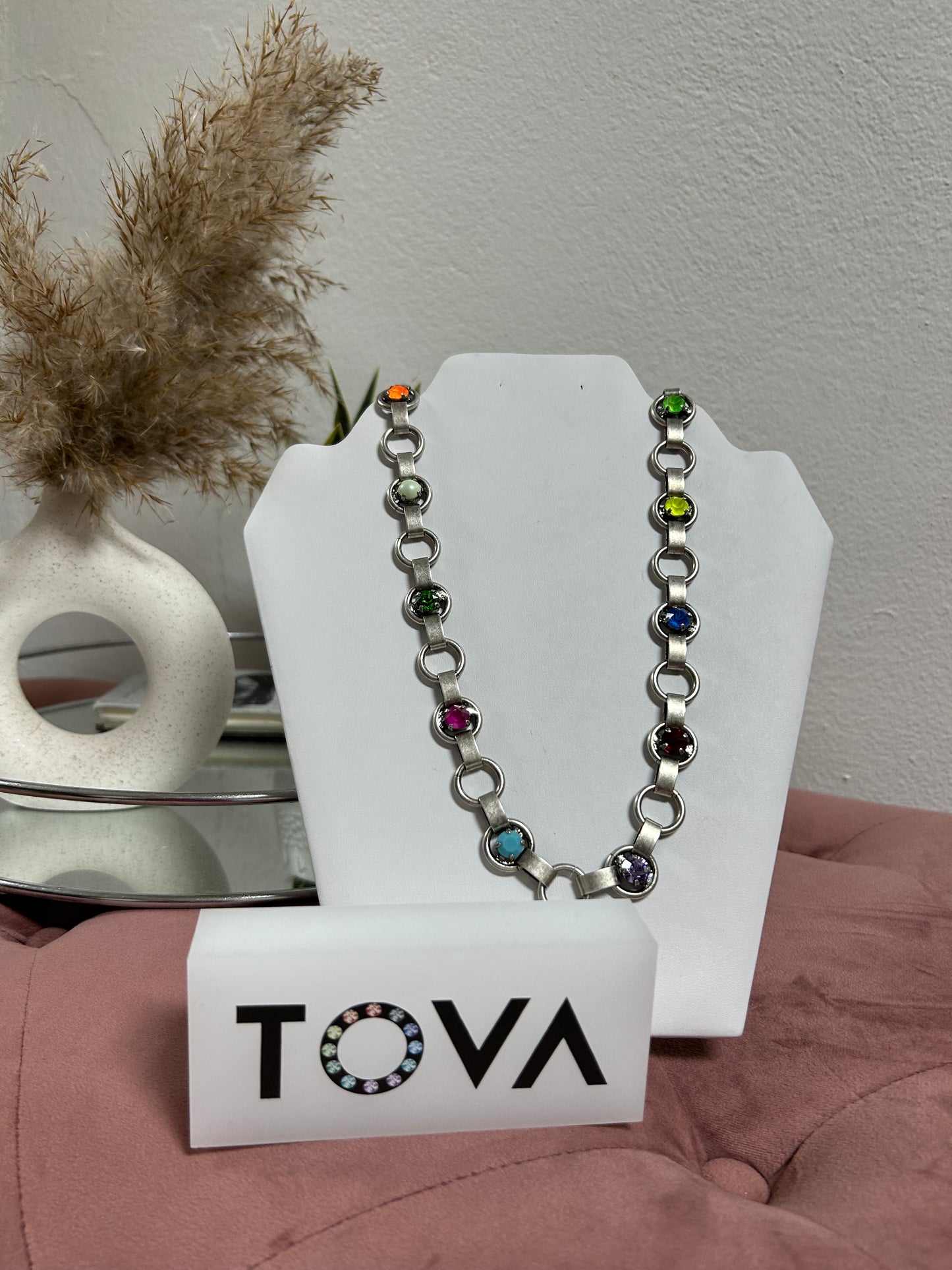 TOVA EXTRA LONG SWAROVSKI CRYSTAL NECKLACE