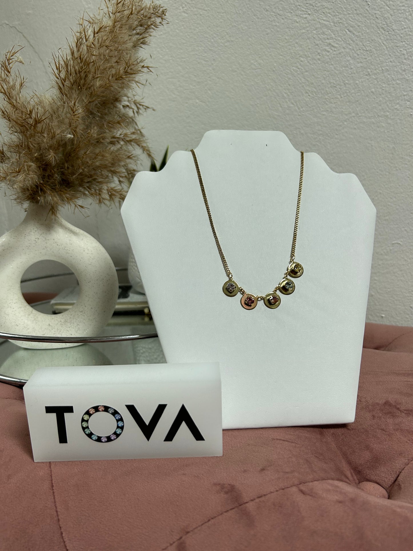 TOVA SWAROVSKI CRYSTAL NECKLACE