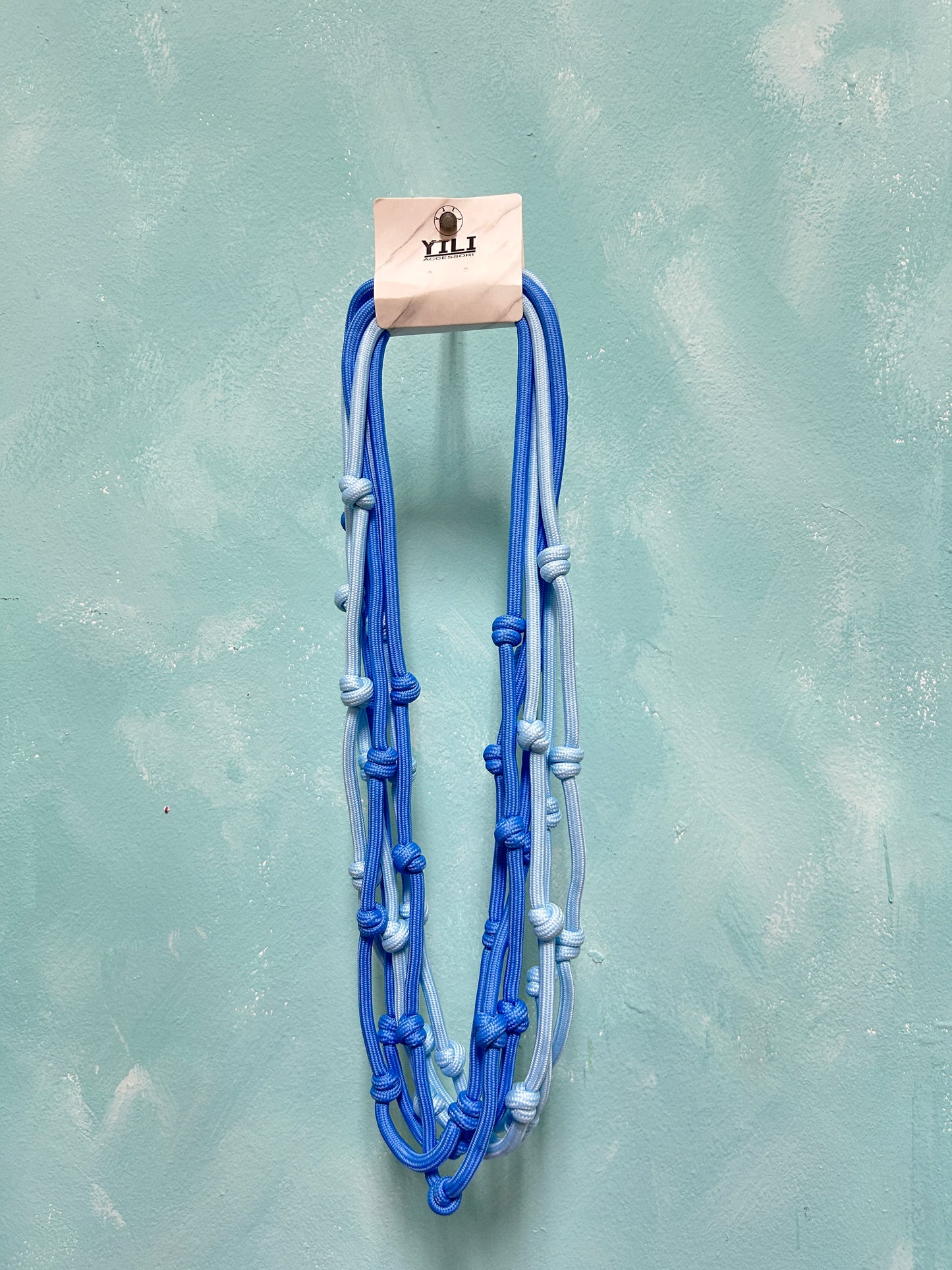 Twisted rope necklaces
