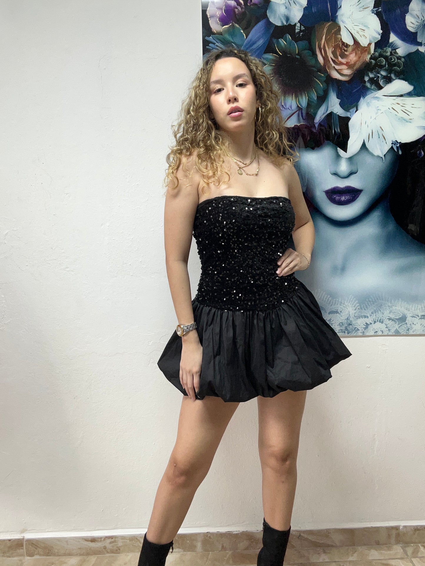 SPARKLY BUBBLE DRESS