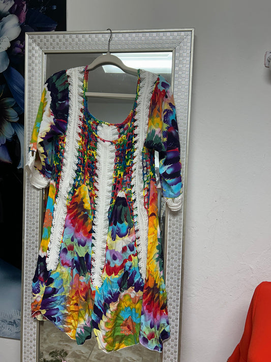 Colorful Swimsuit coverup