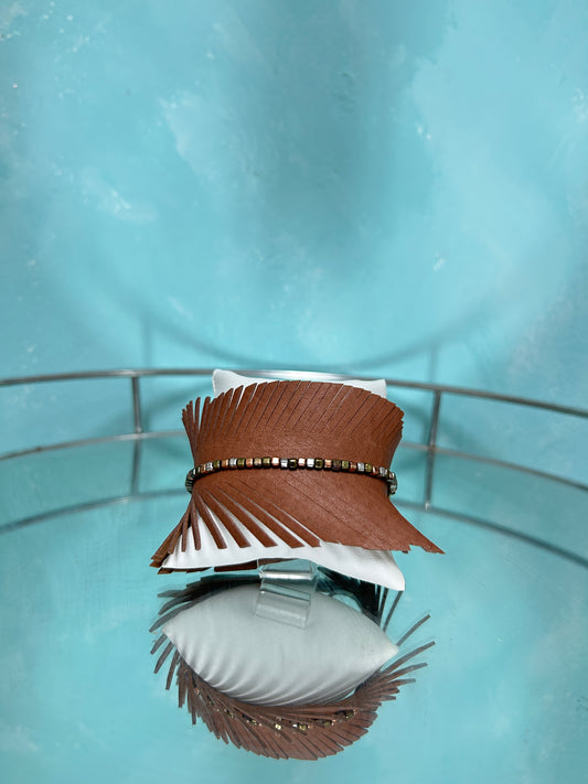Feather bracelet