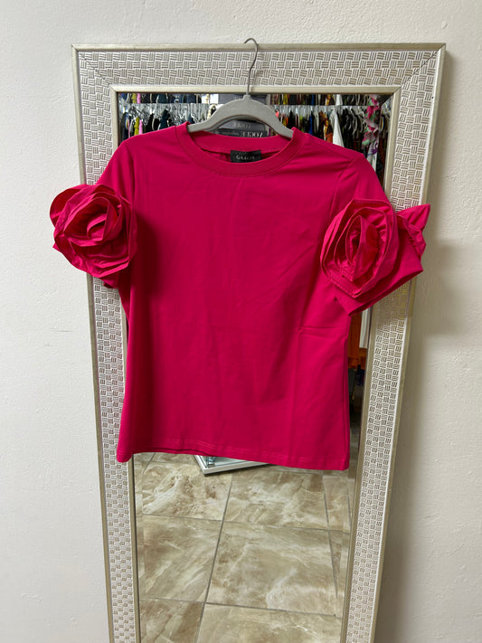 Fushia flower top