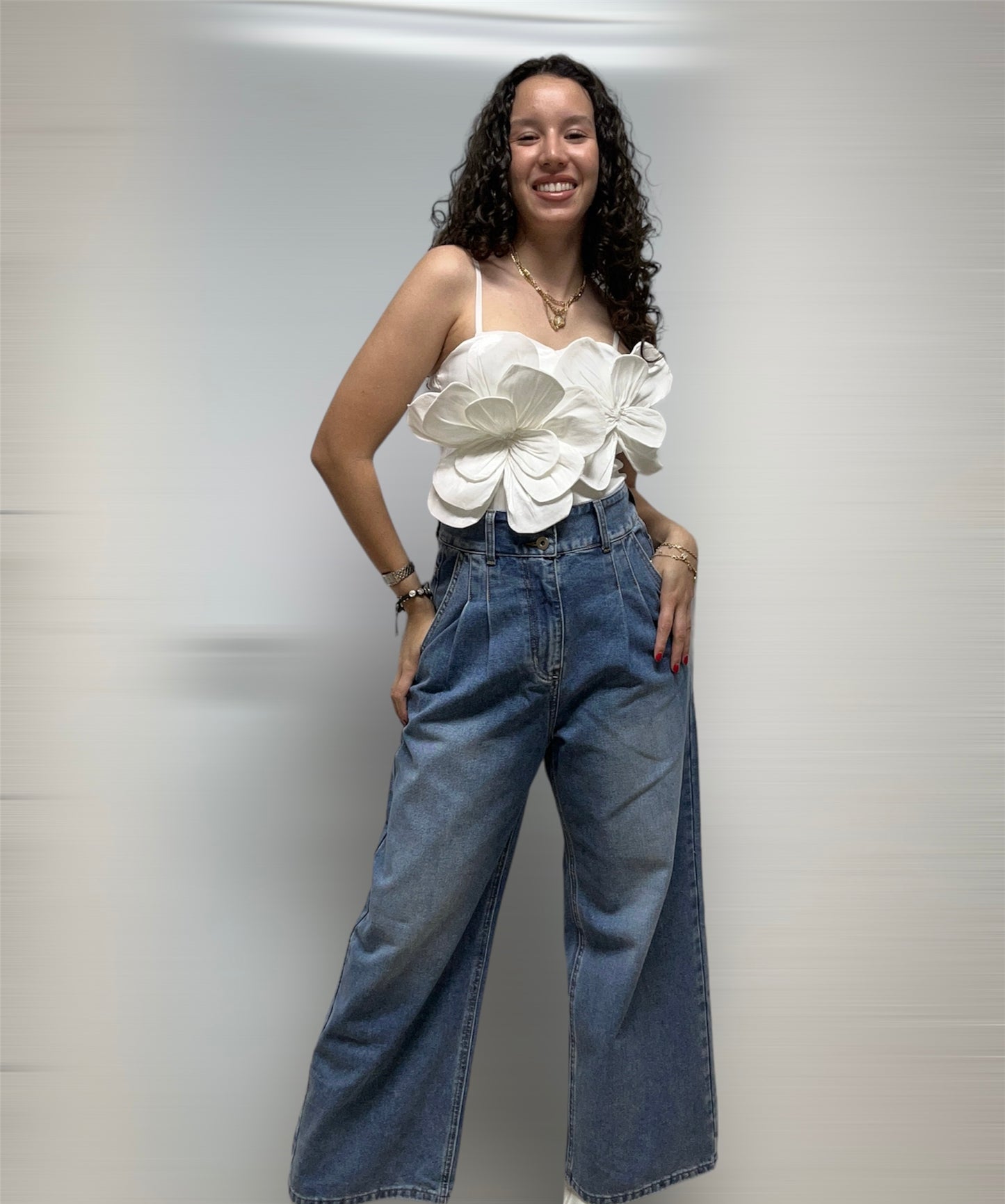 Gracia straight jeans