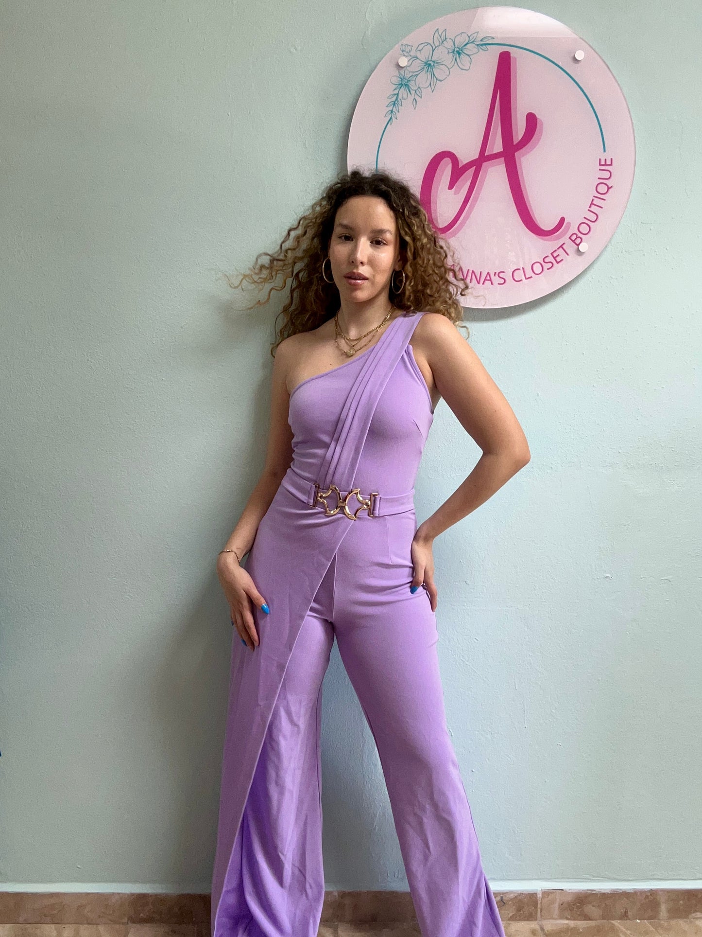 Lavender romper