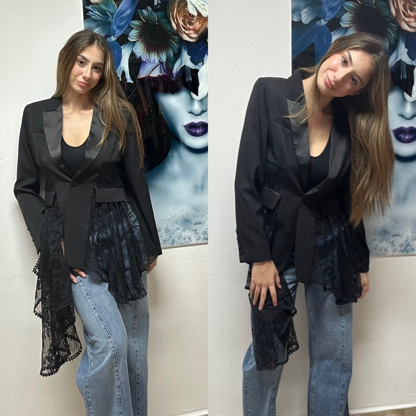 GRACIA lace jacket top