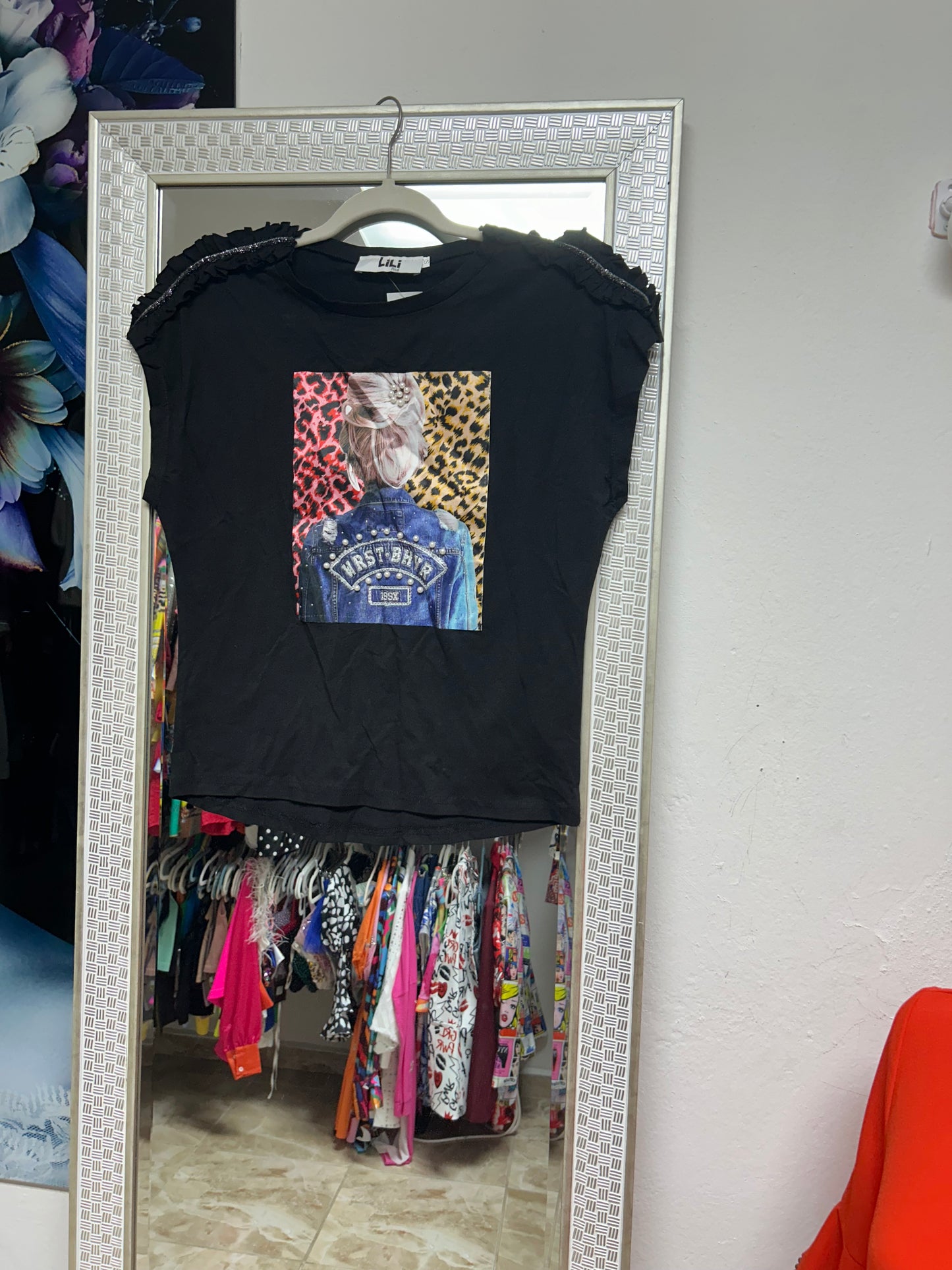Animal print t shirt