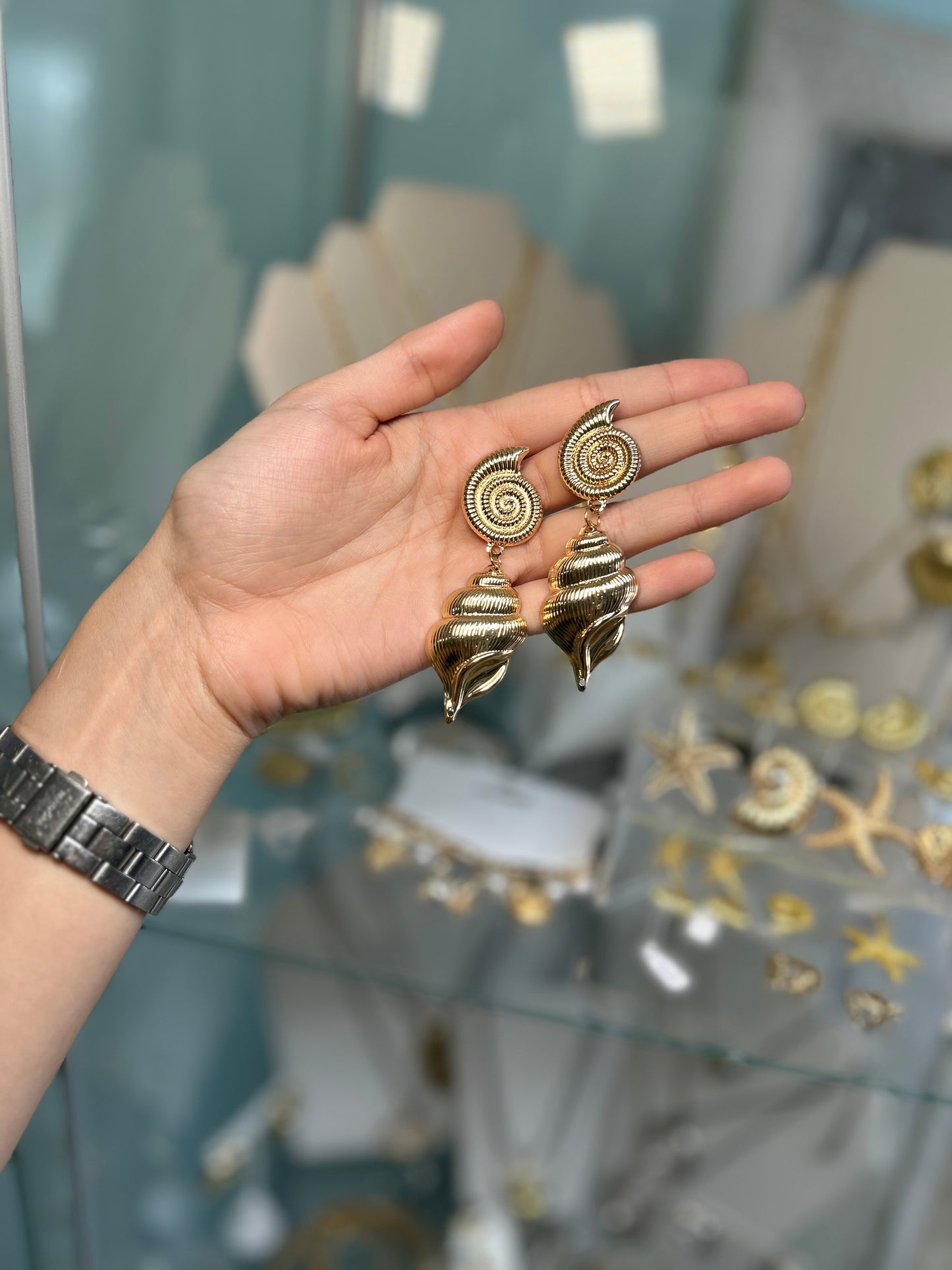 Sea earrings