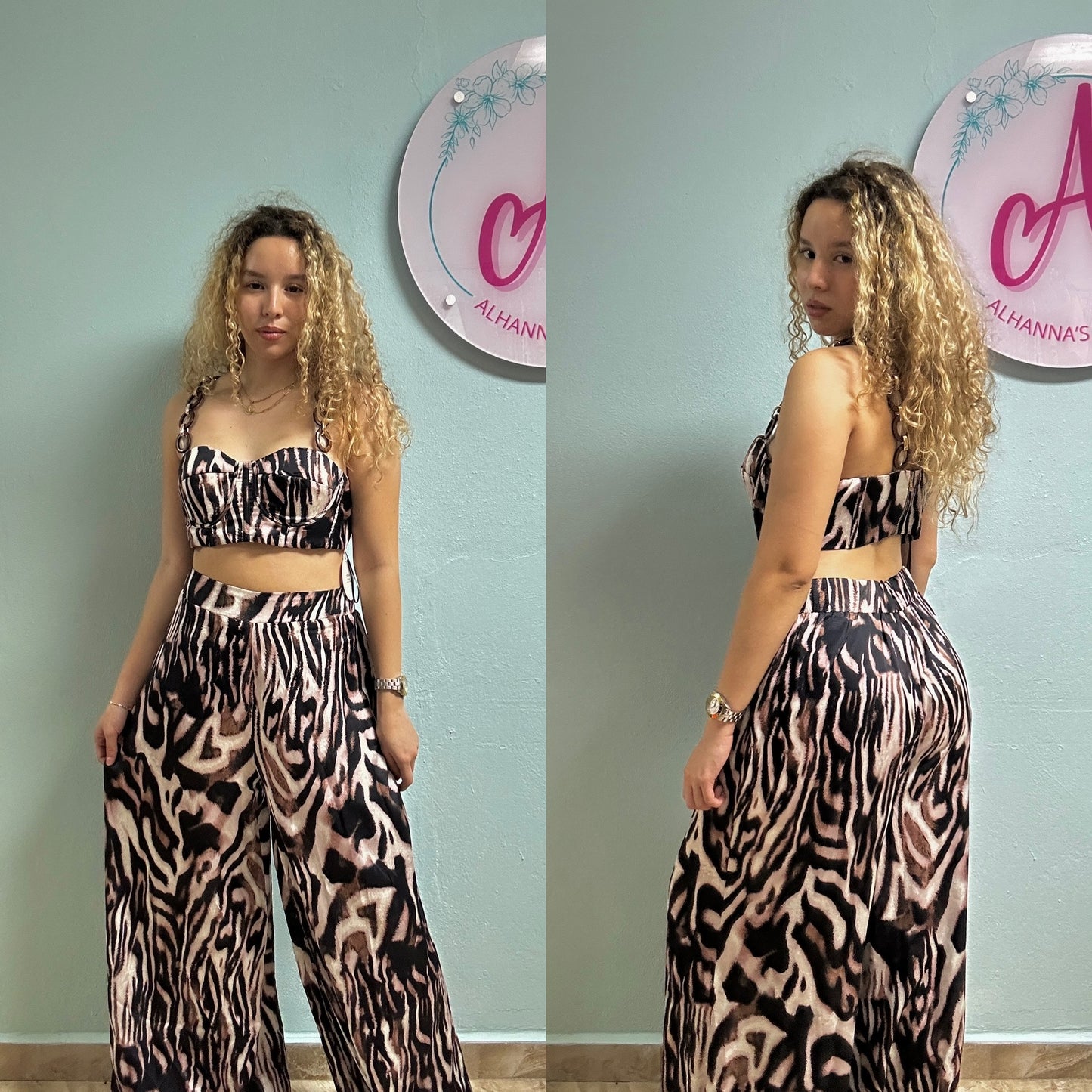 Animal print set