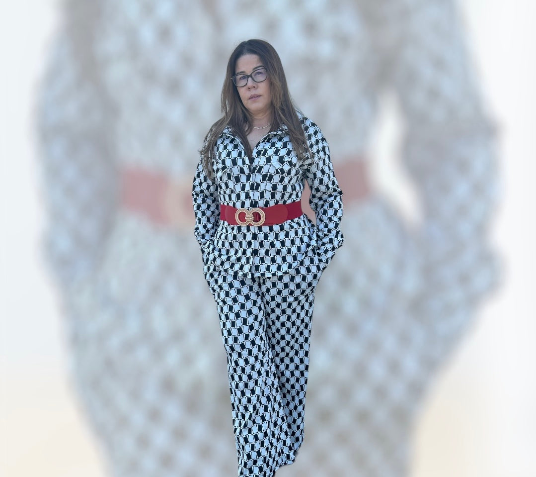Checkered set