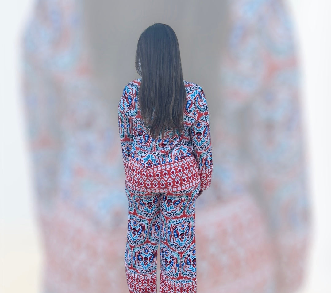 ORANGE AND BLUE SET