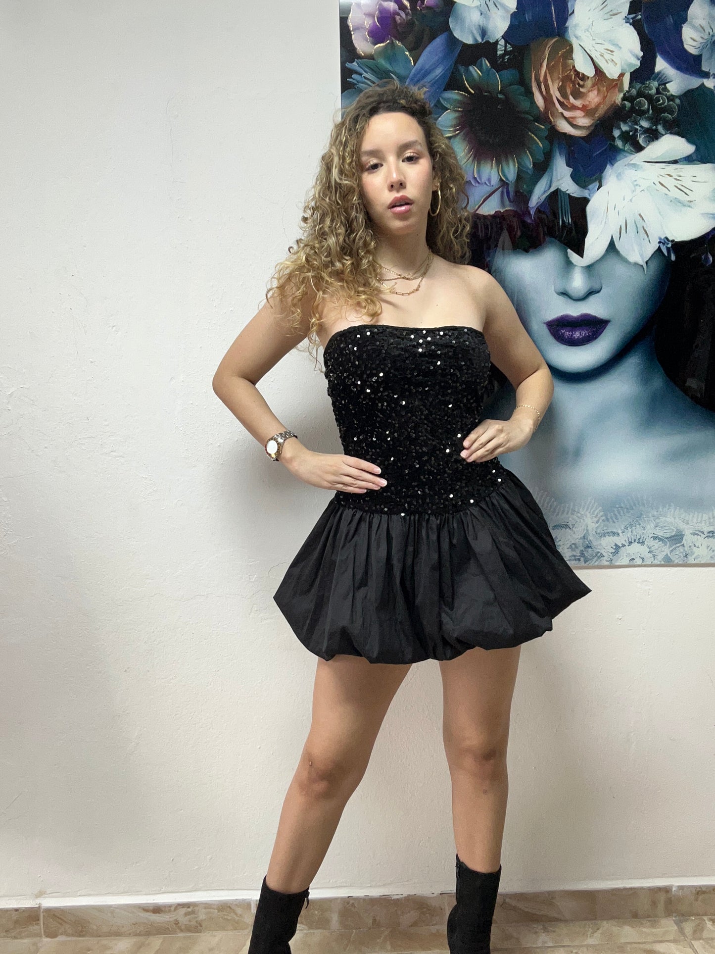 SPARKLY BUBBLE DRESS
