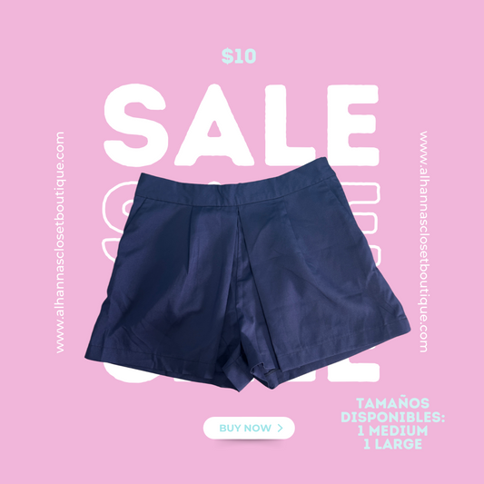 Navy Blue Shorts