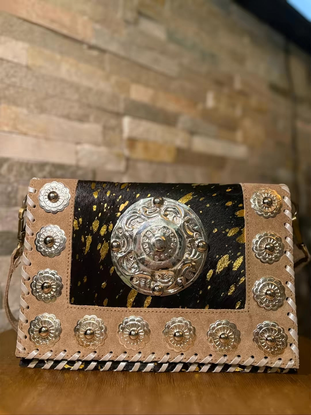 Leather Bag cross body/clutch