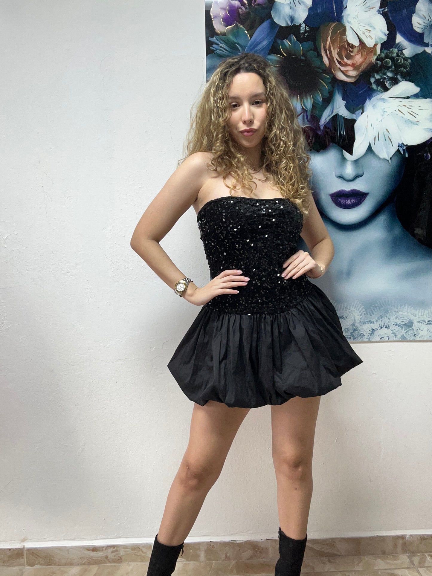 SPARKLY BUBBLE DRESS
