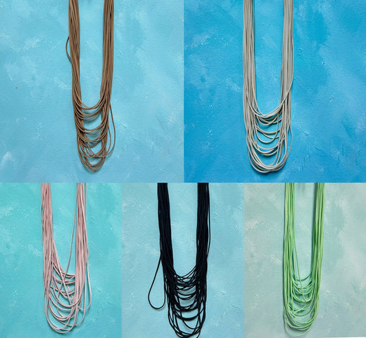 Long & thin Stringy necklaces