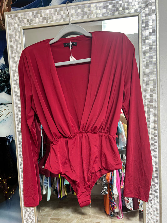 Wine bodysuit