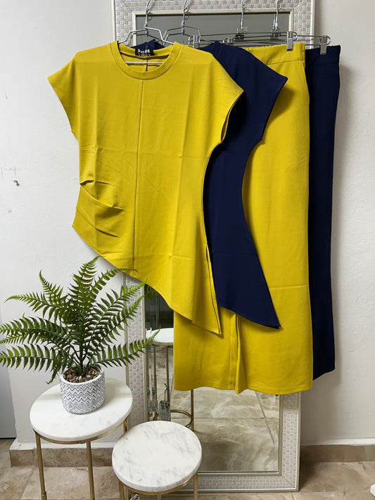 NAVY & MUSTARD SET