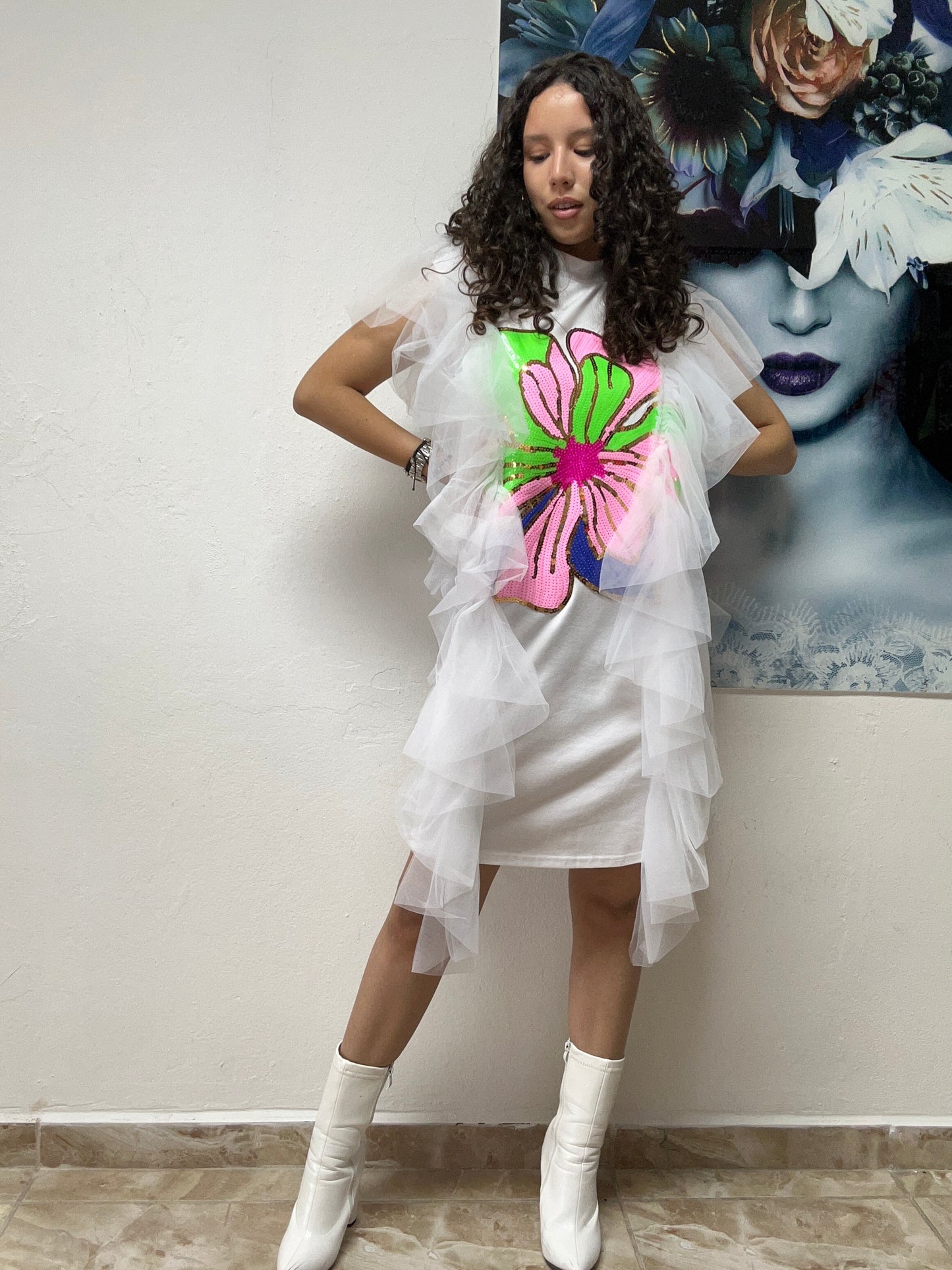NANCY T SHIRT DRESS