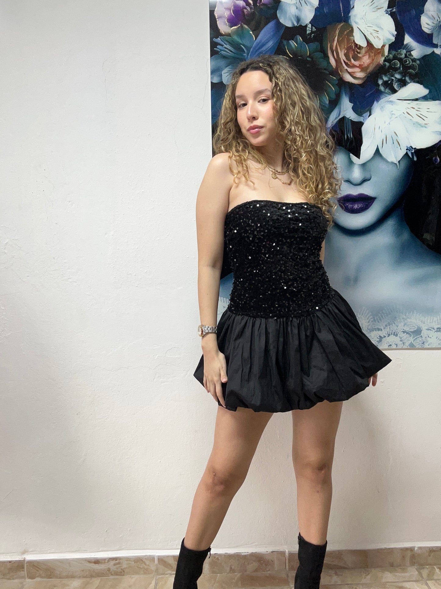 SPARKLY BUBBLE DRESS