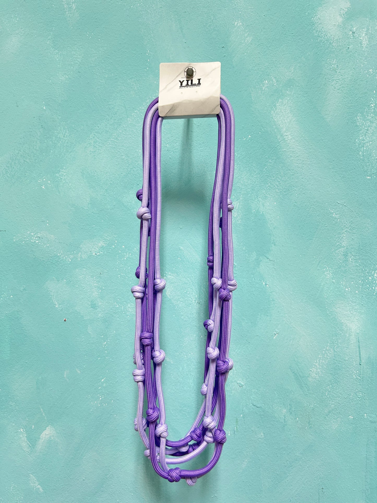 Twisted rope necklaces