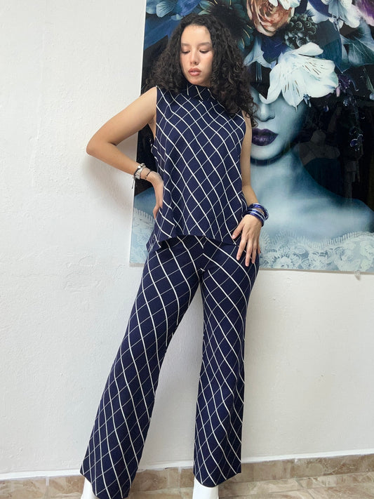 GRACIA navy Blue Set