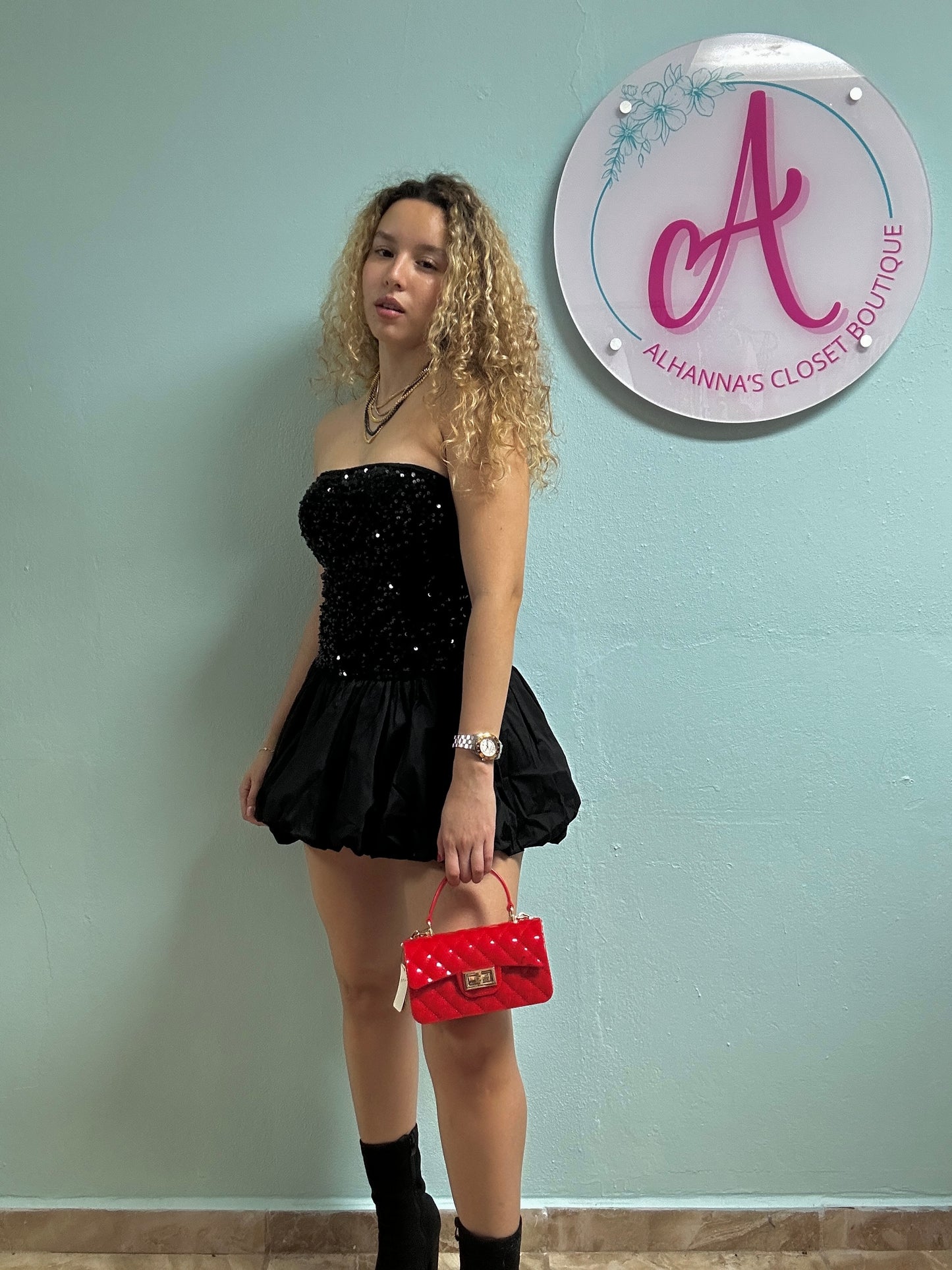 SPARKLY BUBBLE DRESS