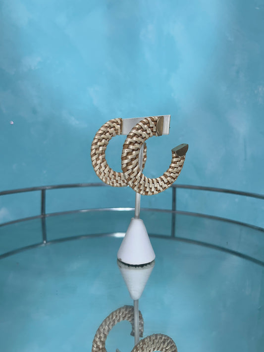 Hay earrings
