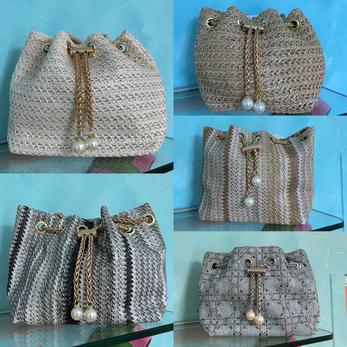 Marbella bucket bag