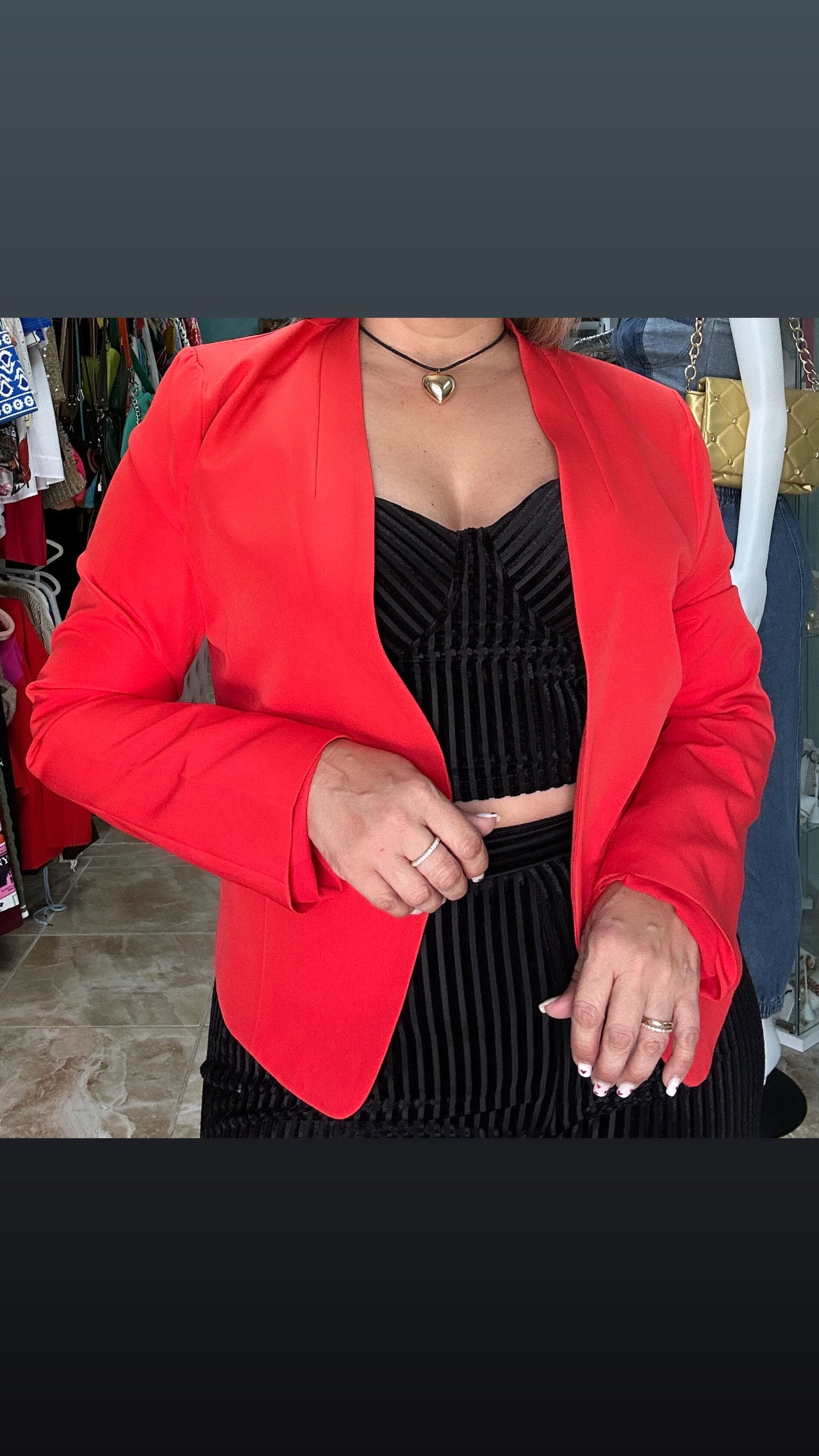 Red Blazer