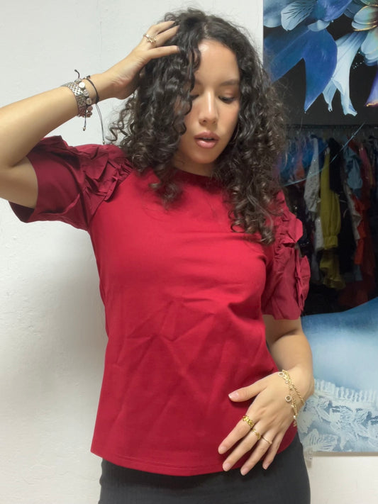 Gracia Blusa Vino
