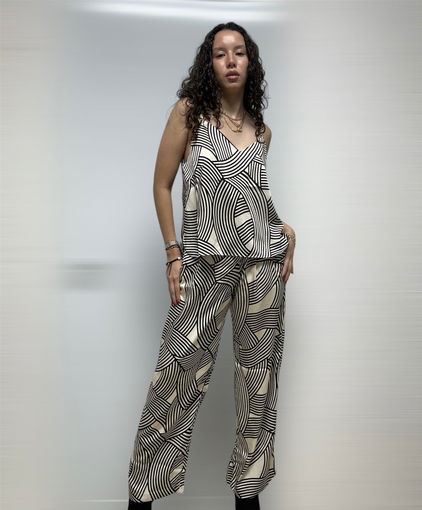 Gracia satin set