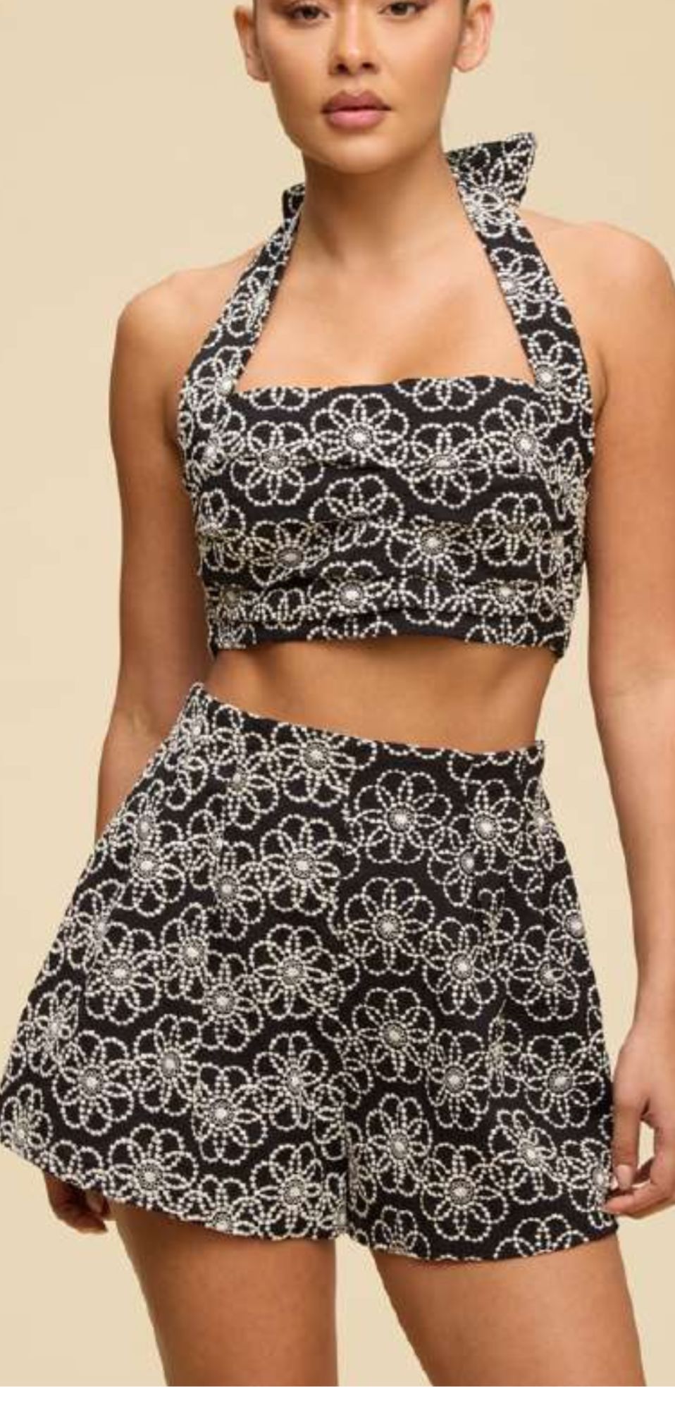 Flower Short Set