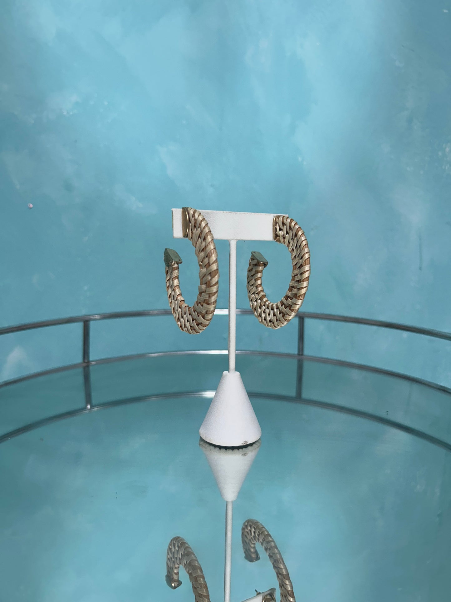 Hay earrings