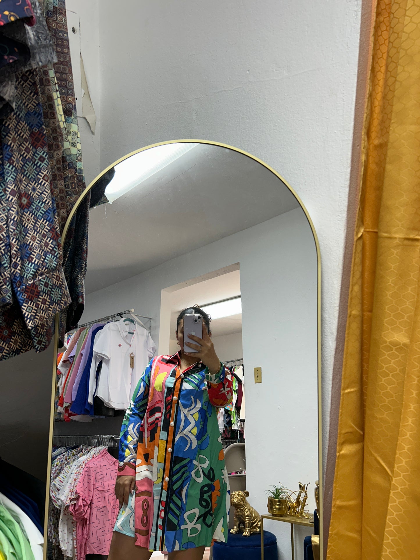 VIBRANT PRINT DRESS